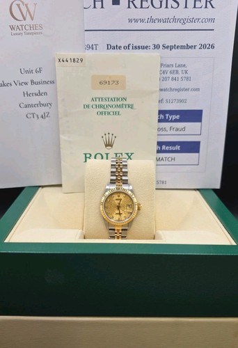 Rolex datejust 69173 with - 69173,
