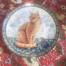 Lesley Anne Ivory's Cats Around The World Porcelain Plate - Spiro in Egypt