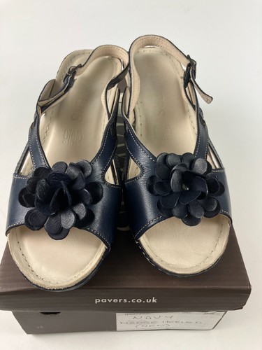 Pavers navy blue - blue, toe