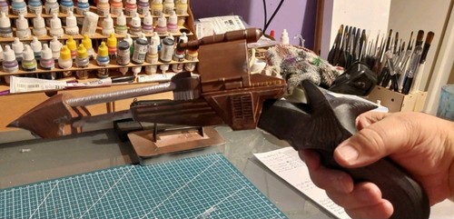 Star trek printed klingon - trek, 3d