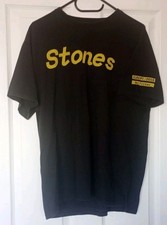 Rolling Stones T Shirt  Official Merch No Filters Tour 2018 Black Size Large 