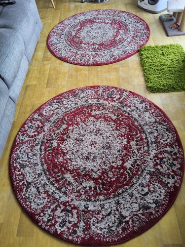 Circle rugs vintage - x,