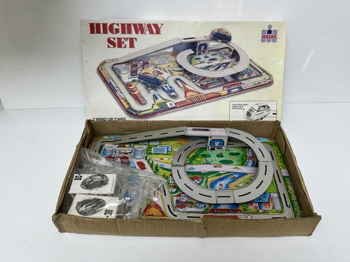 Vintage welby highway set tin - highway,
