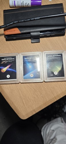 Authentic space meteorite - space,
