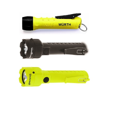 Atex safety flashlight - safety,