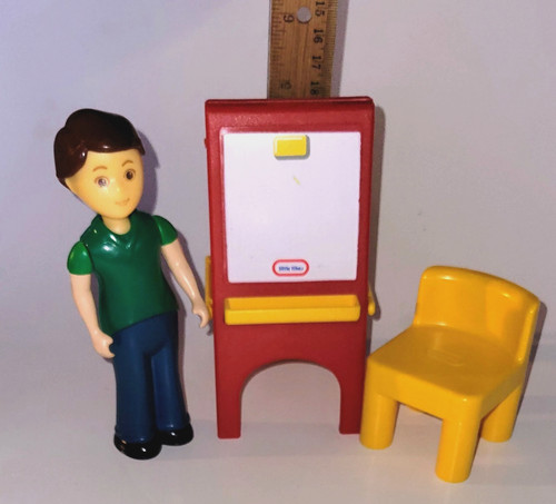 Vtg little tikes dollhouse - little,