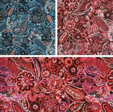 100% Viscose Rayon Paisley
