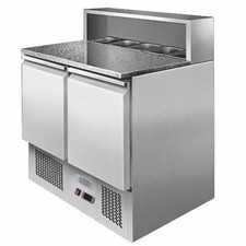 Door pizza prep fridge - 2,