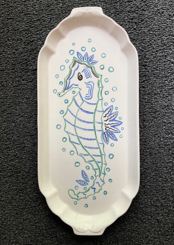 Vintage handpainted seahorse - vintage,