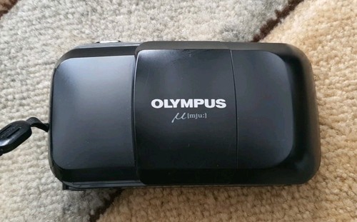 Olympus mju black 35mm - black,