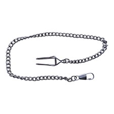 Pocket Watch Chain In A Silver