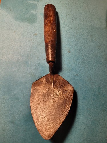 Vintage bricklayers trowel - vintage,
