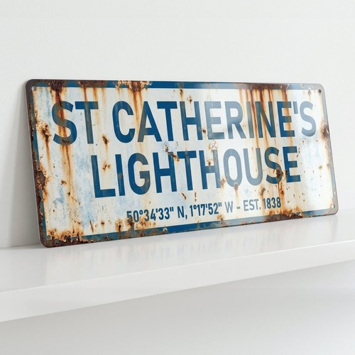 Catherines lighthouse sign - catherines,
