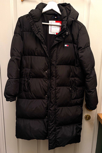 Tommy hilfiger black hooded - hilfiger,