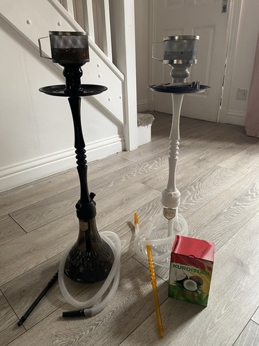 Set black white shisha - 2,