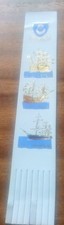 HMS Victory ⛵ HMS Warrior ⛵ Mary Rose ⛵ Portsmouth Leather Bookmark GVC! D16