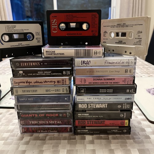 Cassette tapes mainly - 22, x