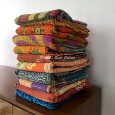 10 Pcs Lot Art Kantha Twin