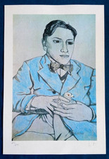 Lucian.Freud Lithograph COA