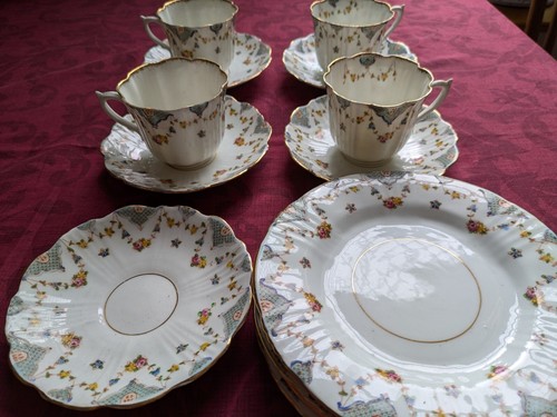 Antique bone china - cw&c,