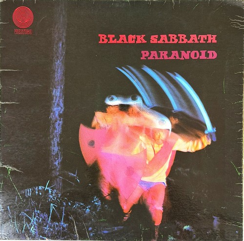 Black sabbath paranoid - black,