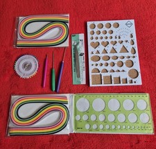 Paper Quilling Craft 9 Piece