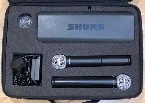 Shure sm58 dual wireless - shure,