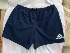 Adidas Navy Blue Training Rugby Union Shorts Size XL Brand New W’out Tag Mint L2
