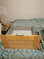 2 Ikea Faktum kitchen drawers with runners, wooden fronts