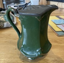 LARGE VINTAGE POTTERY GREEN