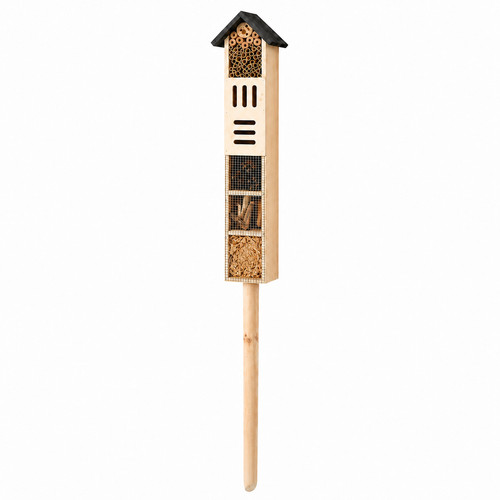 Wooden insect hotel home - wooden,