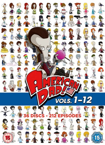 American dad volumes 1 12 - american,