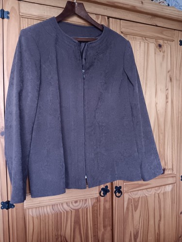 Ladies dark brown jacket size - brown,