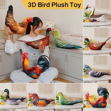 Simulation 3D Bird Plush Toy