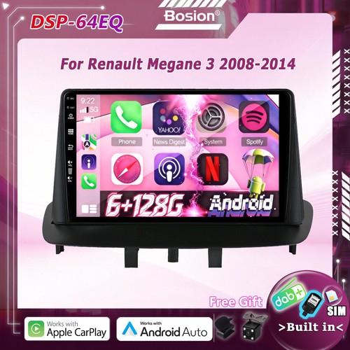 128gb for renault megane - 6g+128gb,