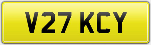 Vicky personalised number - vicky,