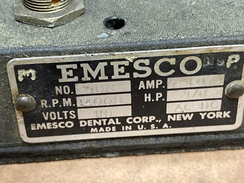 Emesco vintage dental drill - vintage,