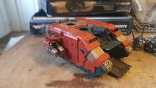 Forge world Land Raider with Extra armour Plates and 4 Plasma Cannon conversion
