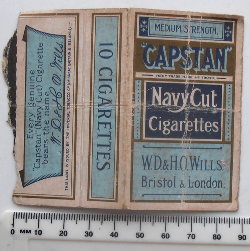 Vintage capstan navy cut - vintage,