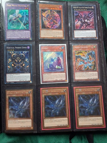 Yugioh binder collection mixed - collection,
