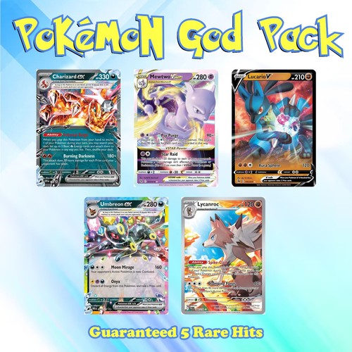 Pokémon mystery god pack - mystery,