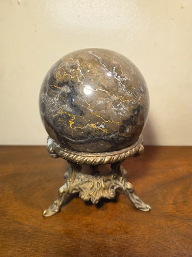 Polished sphere marble - sphere,