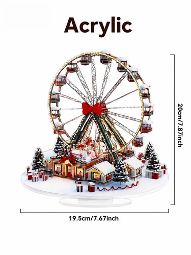 Vintage christmas ferris wheel - vintage,
