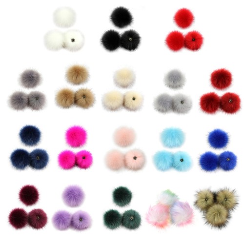 3pcs 10cm diy colorful - 3pcs, furry