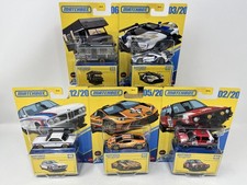 Complete 5 Car Set  NEW!! Case