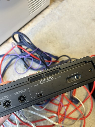 Kenwood stereo power amplifier - stereo,
