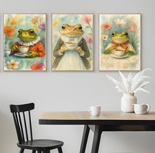 Set of 3 Frog In Vintage
