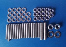 Lambretta Engine Crank Case Side Hex Allen Stud Kit Stainless Steel Li,Sx,TV,Gp