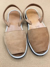 Tan Leather de Menorca Avarcas