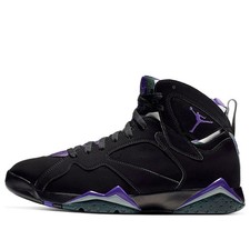 New Nike Air Jordan VII 7 size 10.5 Bucks Ray Allen PE. Black Purple 304775-053